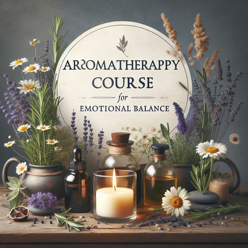 Curso de aromaterapia para equilíbrio emocional