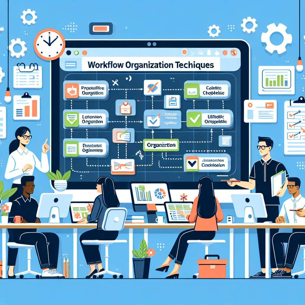 Técnicas de Organização de Fluxo de Trabalho