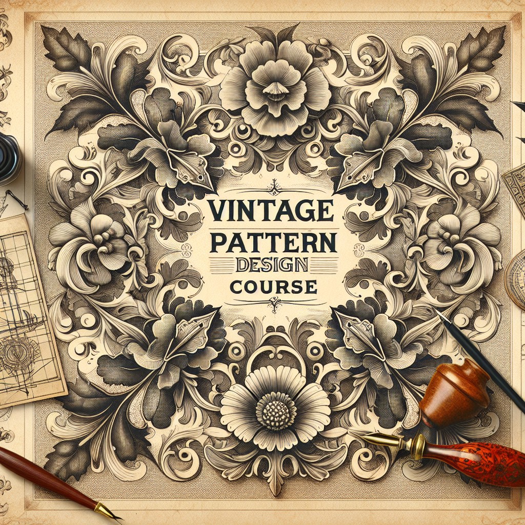 Curso de Design de Estampas Vintage