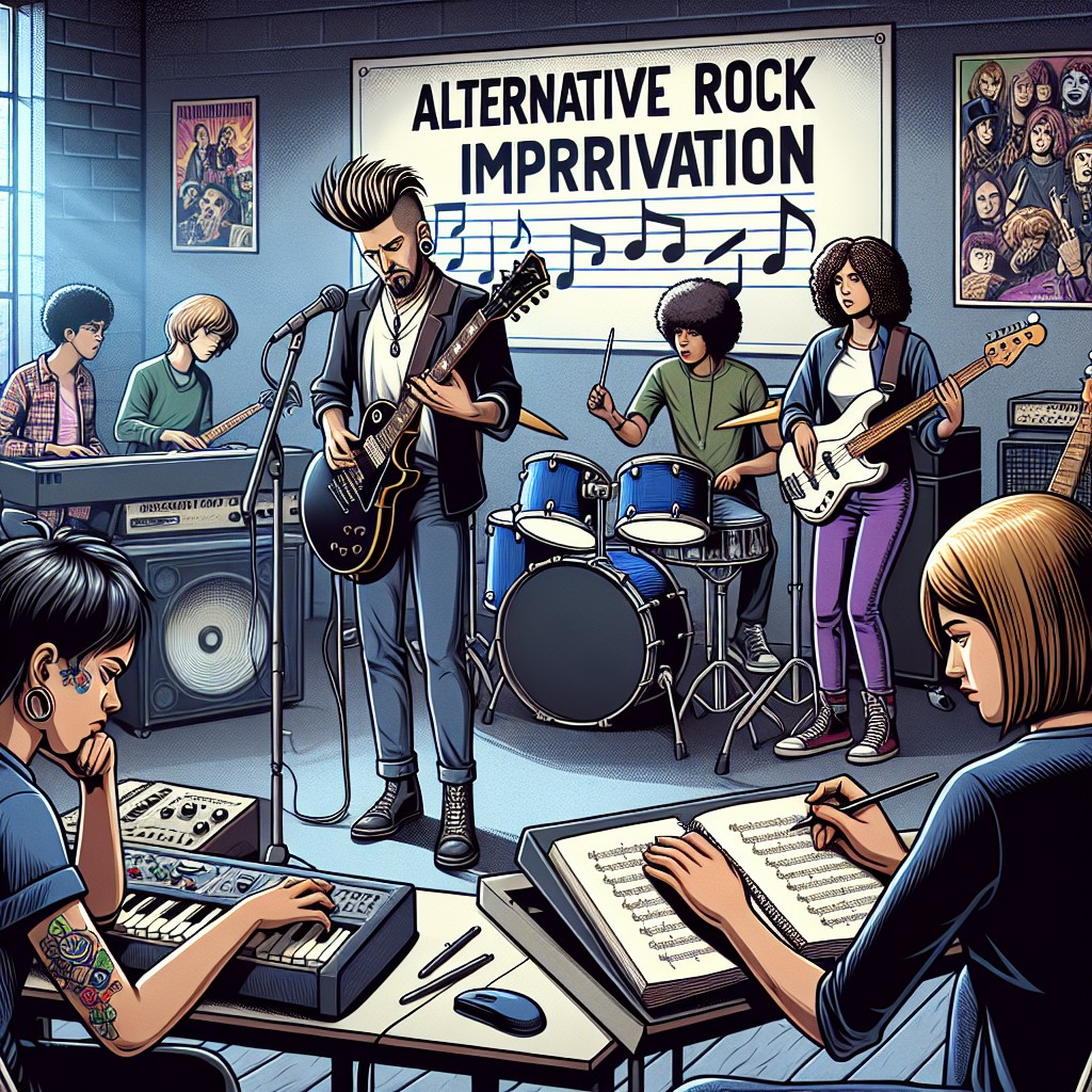 Curso de Improvisação em Rock Alternativo