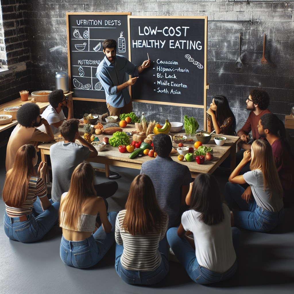 Curso de Alimentação saudável e barata para estudantes