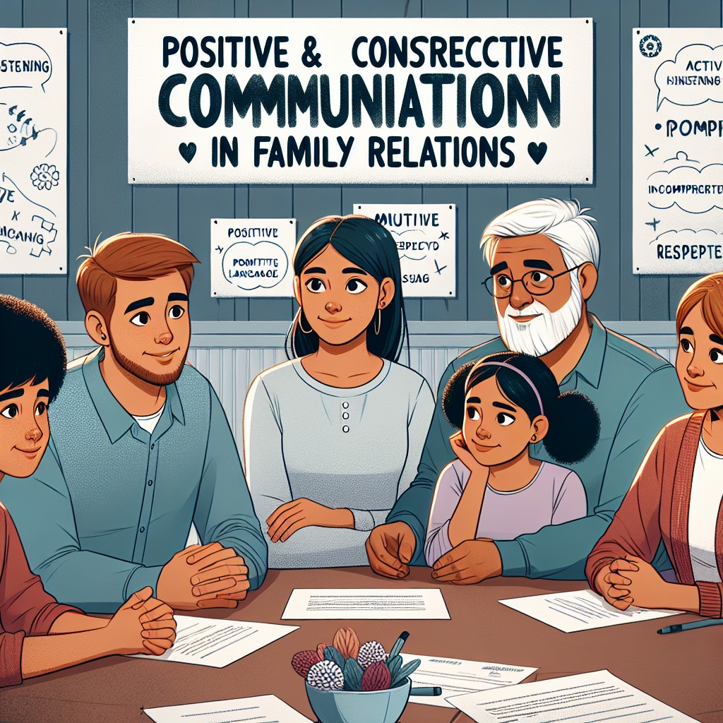 Comunicação Positiva e Construtiva nas Relações Familiares