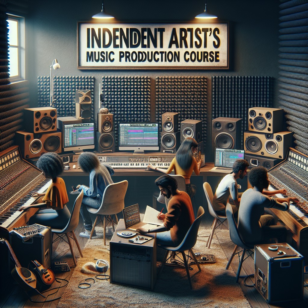 Curso de Produção Musical para Artistas Independentes