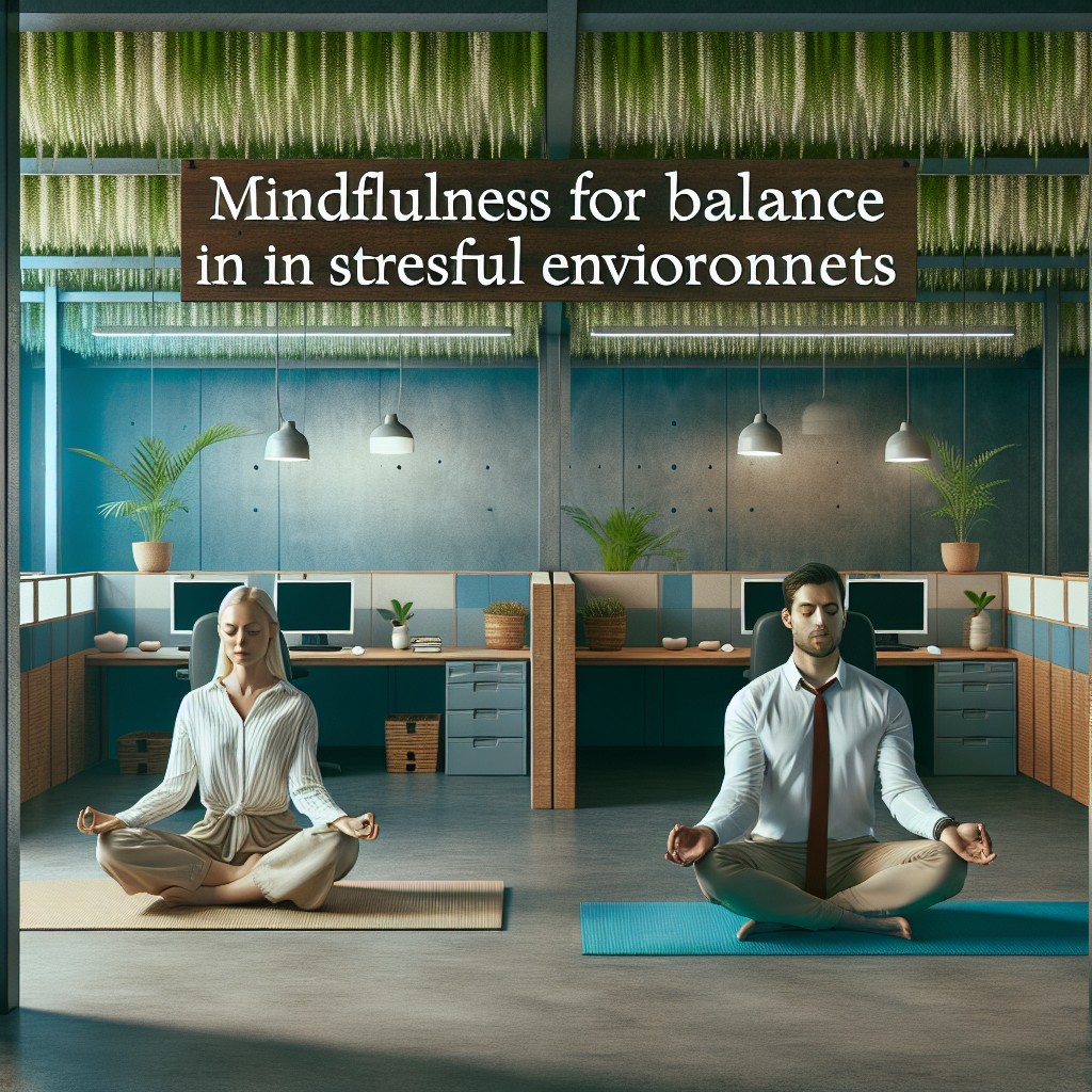 Mindfulness para Equilíbrio em Ambientes Estressantes