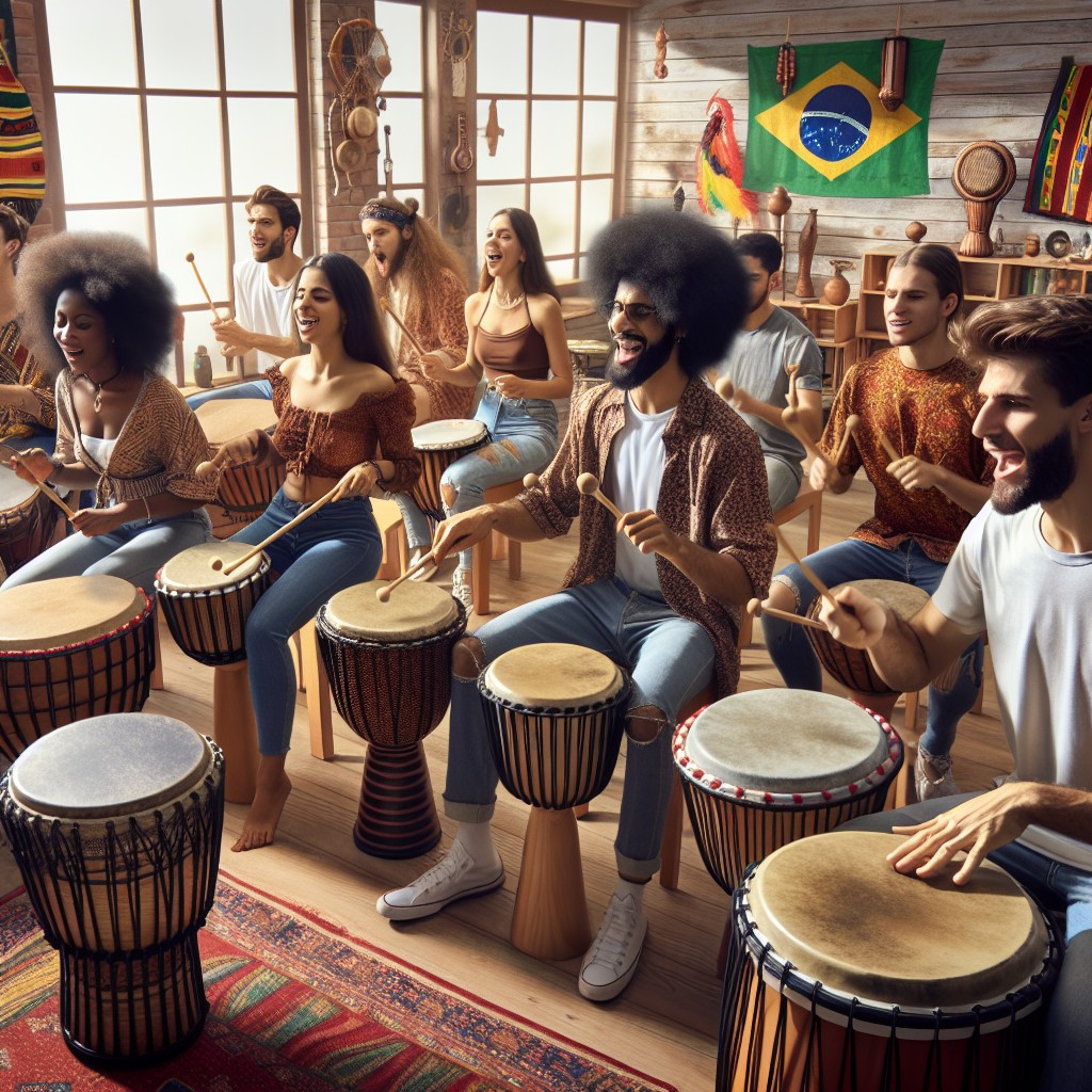 Workshop de Percussão Afro Brasileira