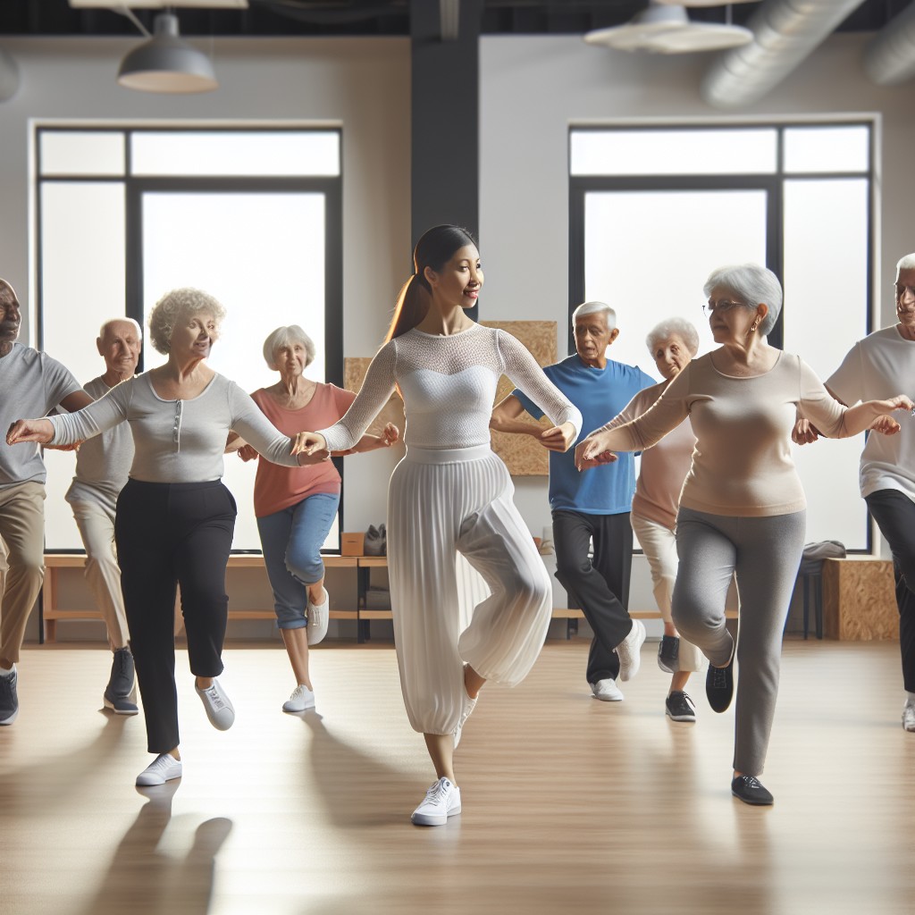 Curso de Dança terapêutica para idosos  Explore os benefícios da dança como uma forma de terapia para promover a saúde e o bem estar na terceira idade