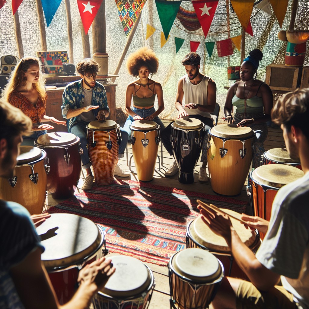 Workshop de Percussão Afro Cubana