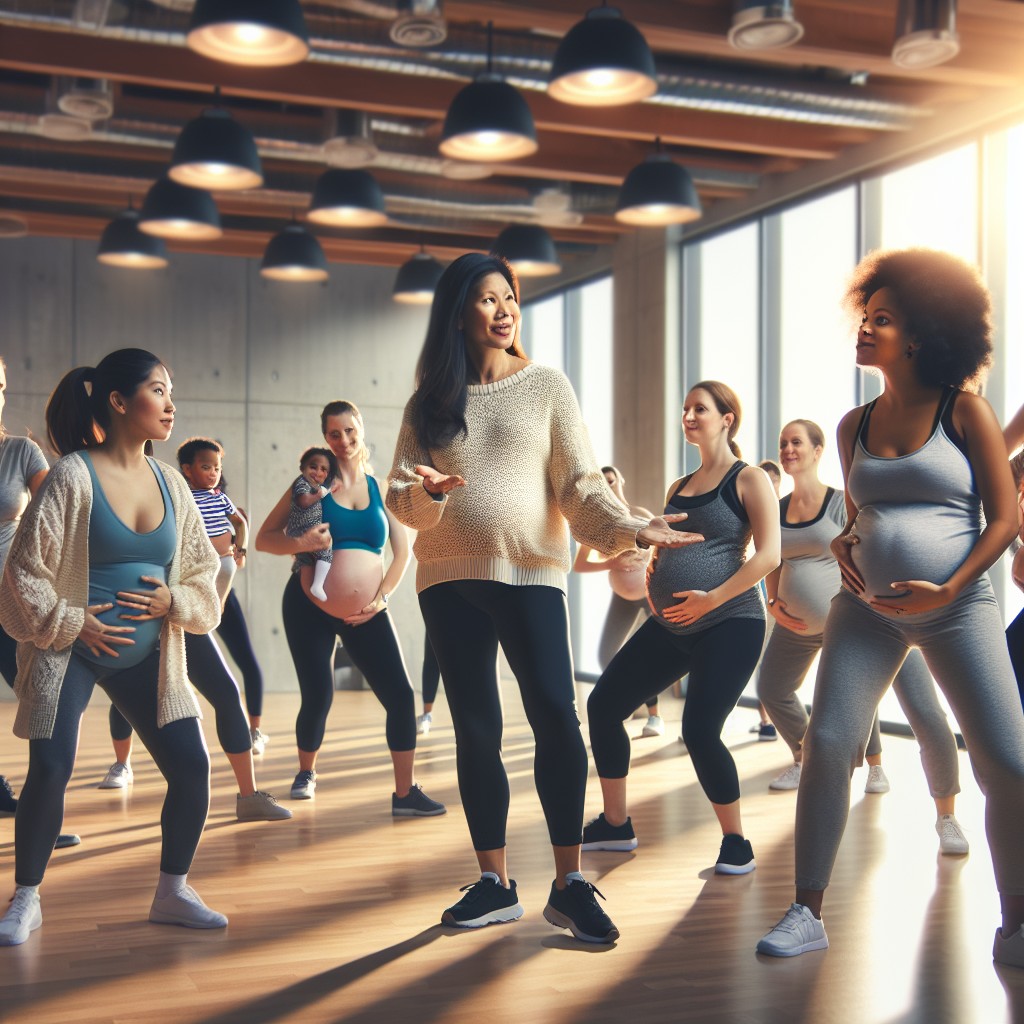 Curso de Dança como forma de Exercício para Gestantes