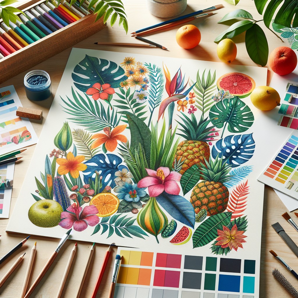 Curso de Design de Estampas Tropicais