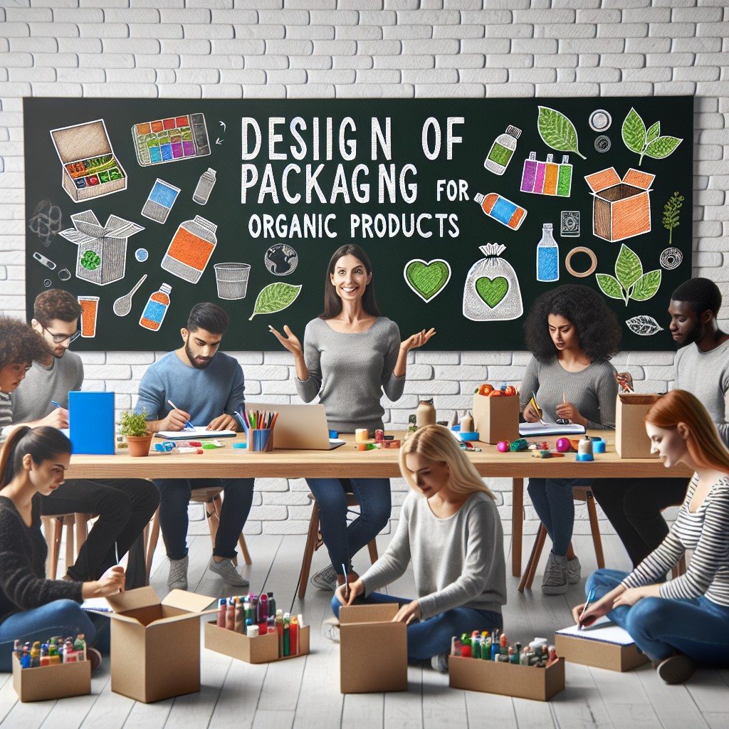 Curso de Design de Embalagens para Produtos Orgânicos