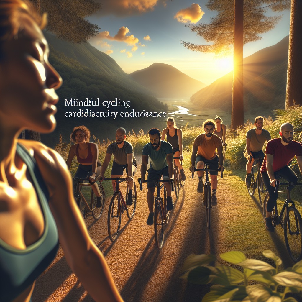 Curso de Mindful Cycling para Melhoria da Resistência Cardiovascular