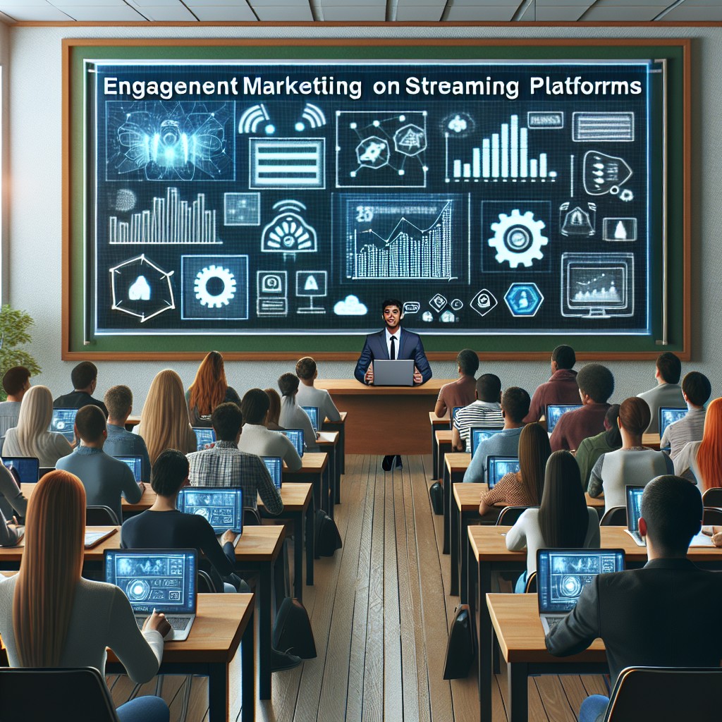 Curso de Marketing de Engajamento em Plataformas de Streaming