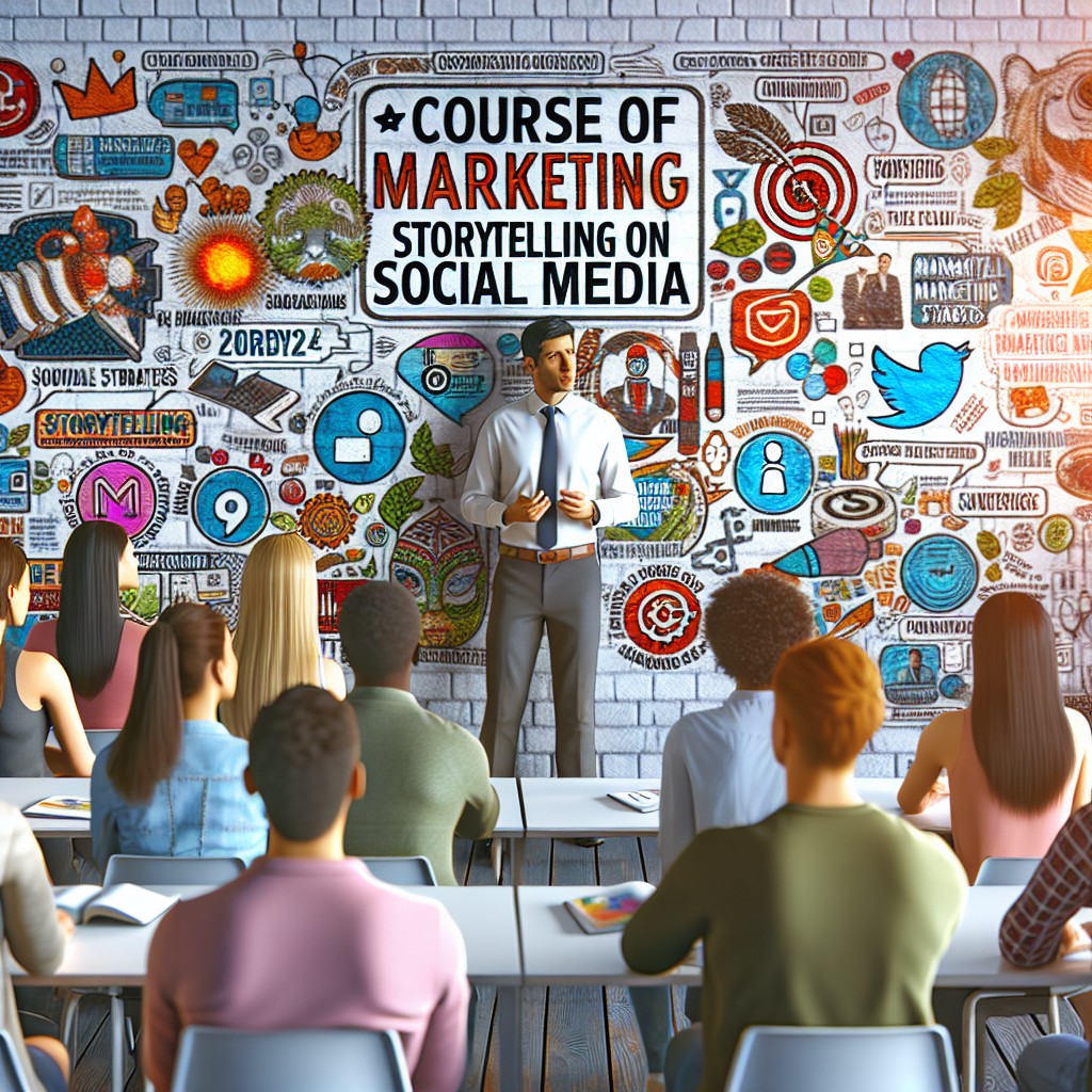 Curso de Marketing de Storytelling nas Redes Sociais