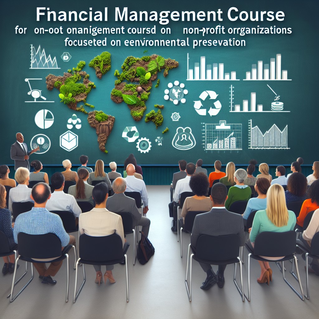 Curso de Gestão Financeira para ONGs de Preservação Ambiental  