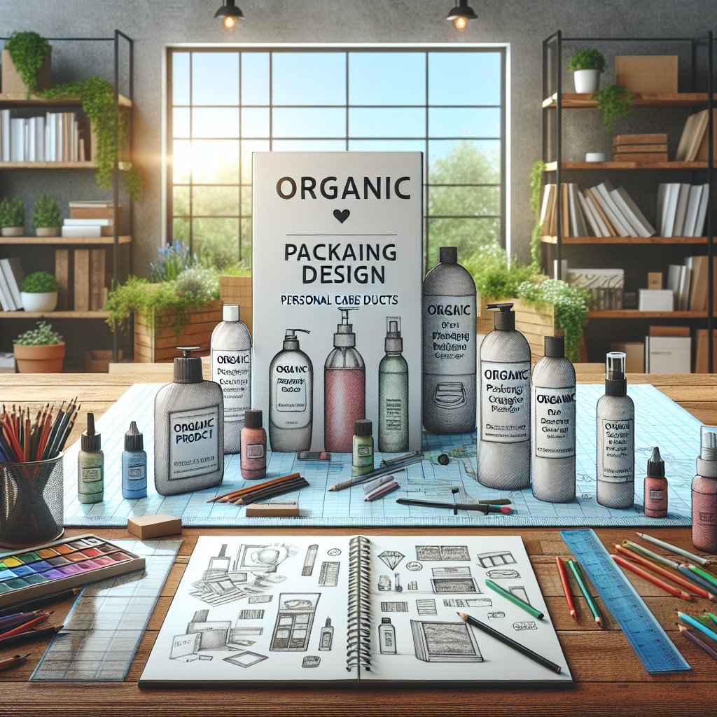 Curso de Design de Embalagens para Produtos Orgânicos de Cuidados Pessoais