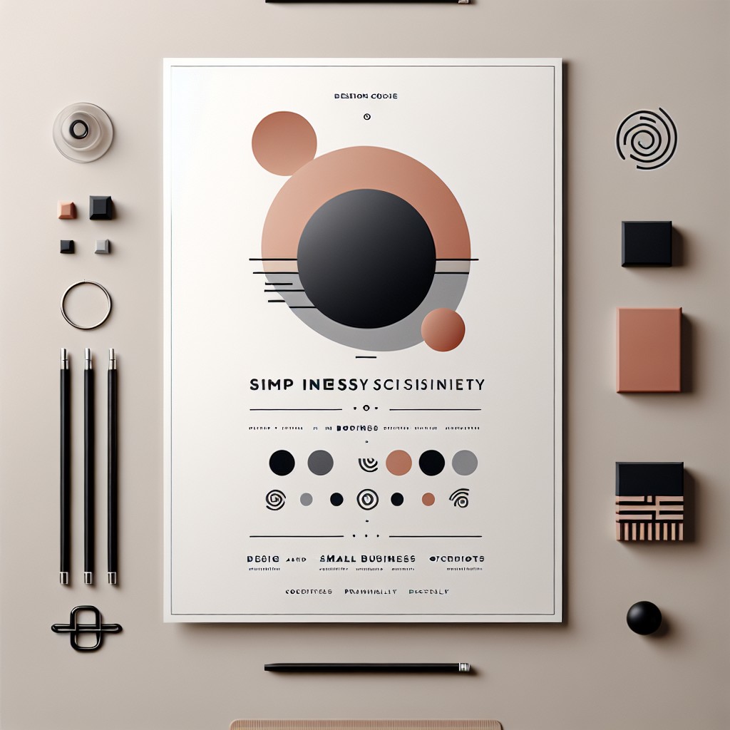 Curso de Design de Posters Minimalistas para Pequenos Negócios