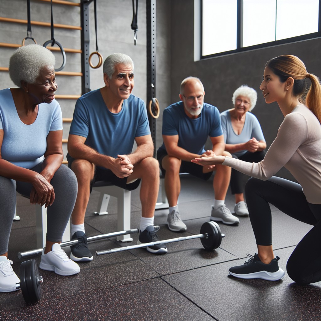 Curso de Treinamento de Força para Prevenção de Quedas em Idosos