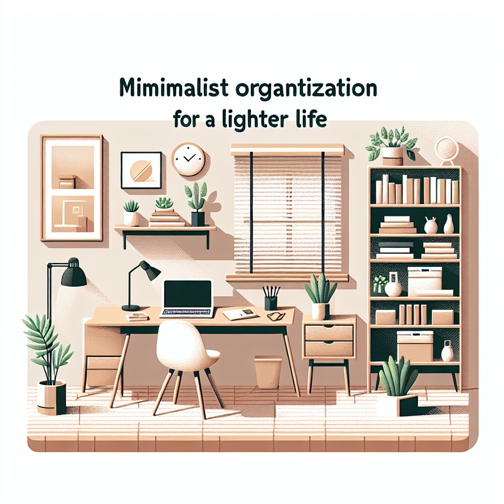 Curso de Organização Minimalista para uma Vida Mais Leve  Aprenda a organizar sua vida de forma minimalista para focar no que é essencial