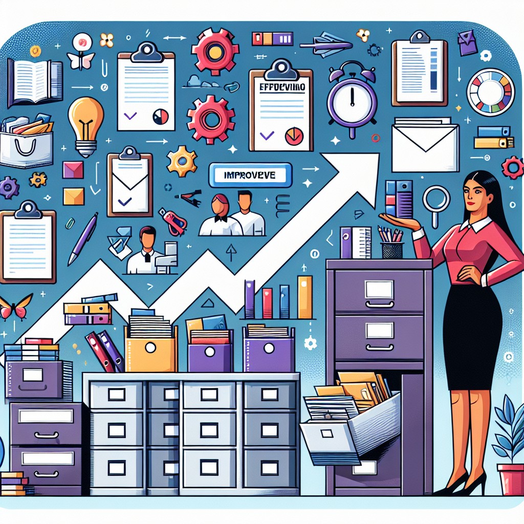 Melhoria da eficiência na organização de documentos físicos no escritório  