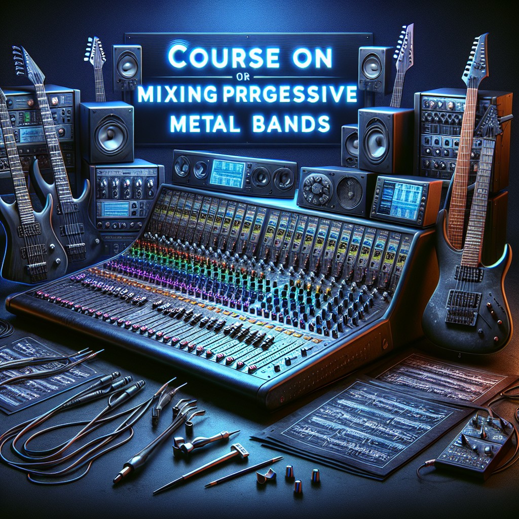 Curso de Mixagem para Bandas de Metal Progressivo