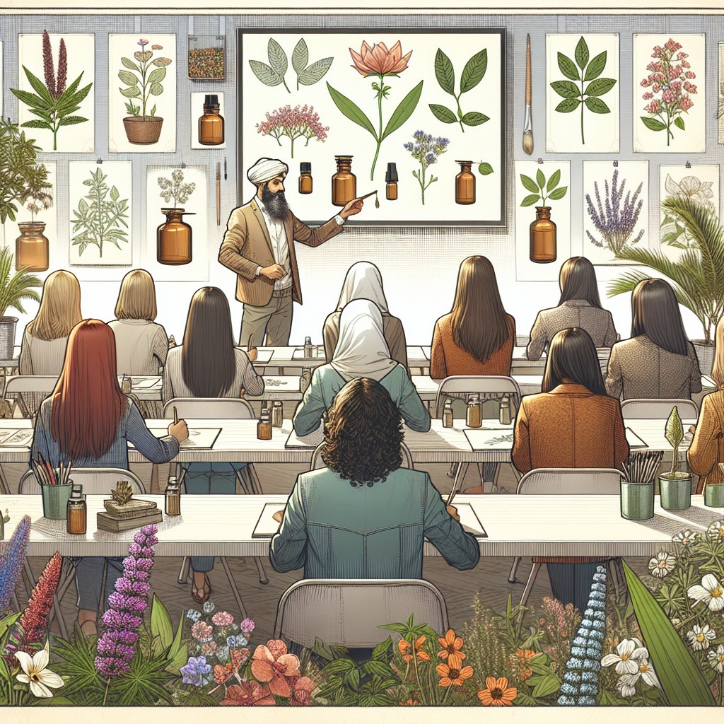 Curso de Design de Ilustrações Botânicas para Produtos de Aromaterapia