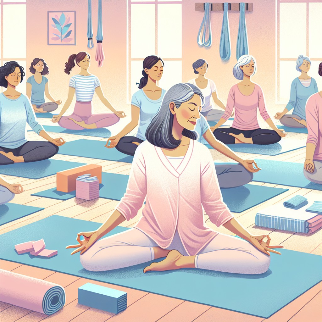 Curso de Yoga para Equilíbrio Hormonal e Menopausa  