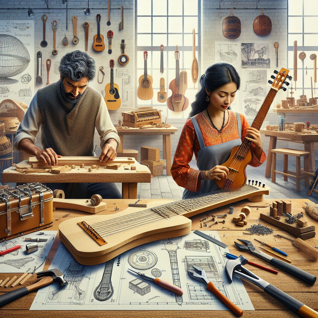 Workshop de Construção de Instrumentos Musicais Alternativos