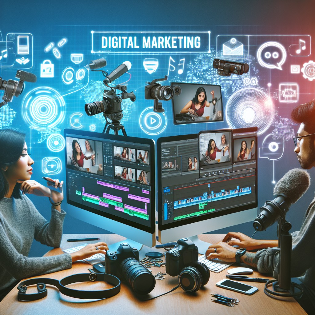 Produção de Vídeos para Marketing Digital