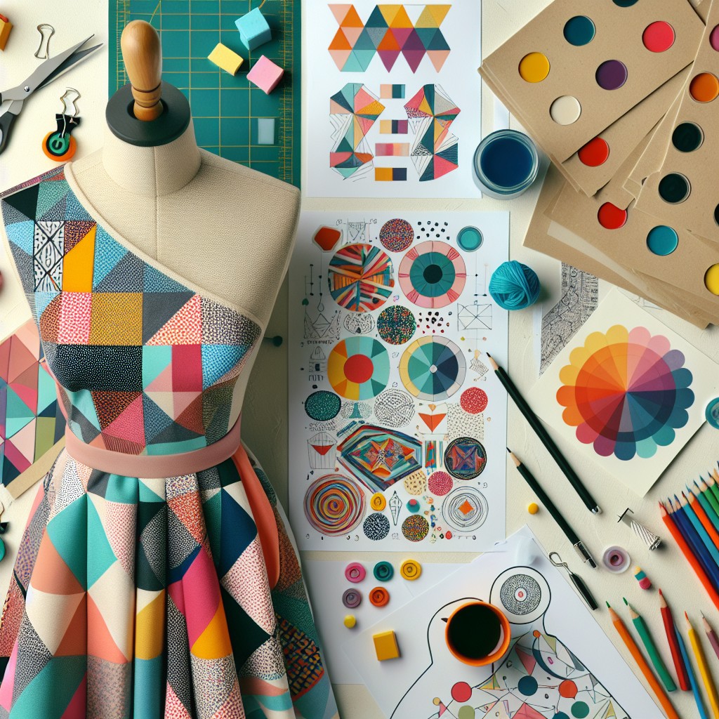 Curso de Design de Estampas Geométricas para Moda Infantil