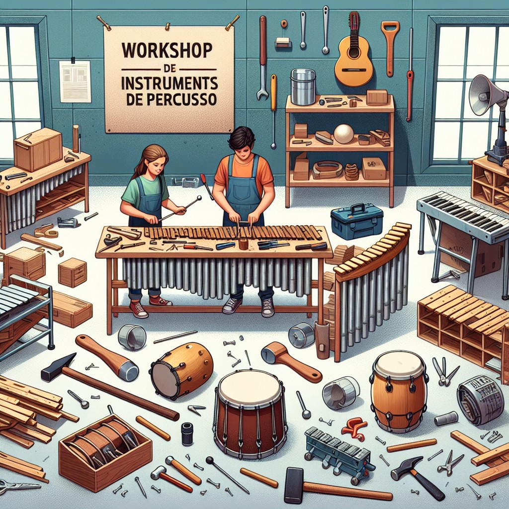 Workshop de Construção de Instrumentos de Percussão