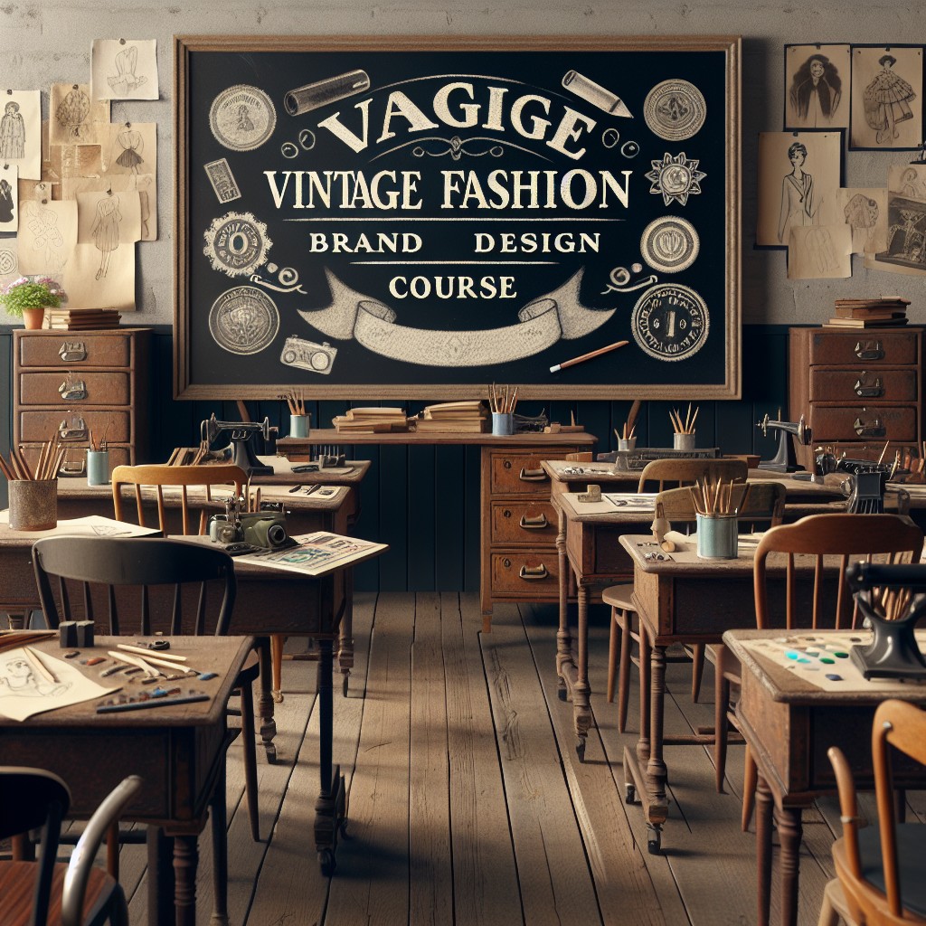 Curso de Design de Marcas de Moda Vintage