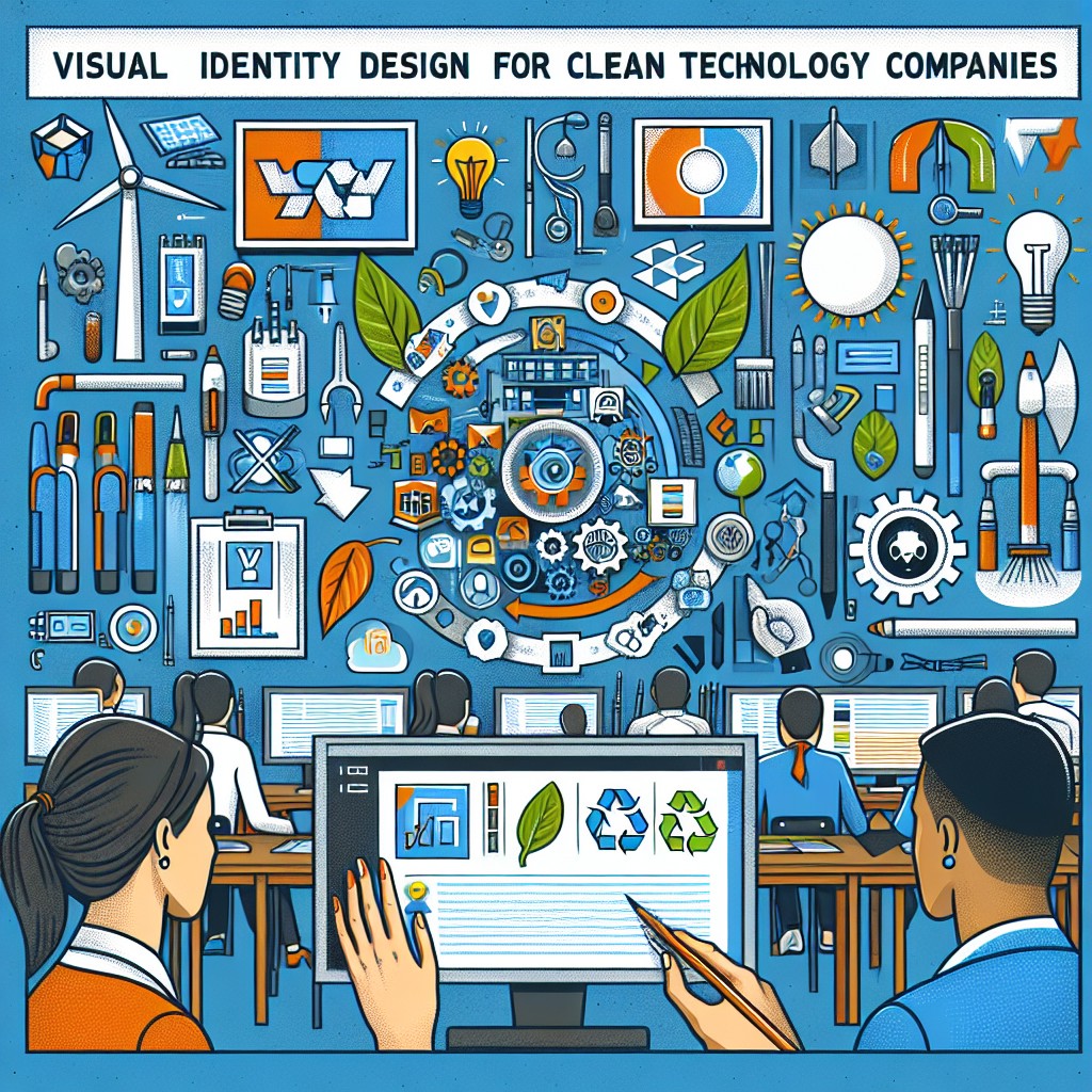 Curso de Design de Identidade Visual para Empresas de Tecnologia Limpa