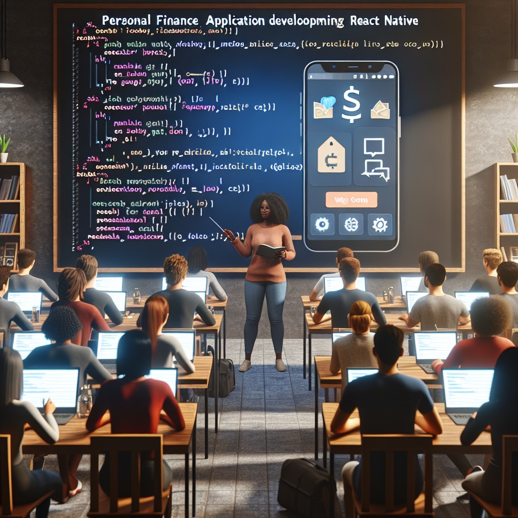 Desenvolvimento de Aplicações de Finanças Pessoais com React Native