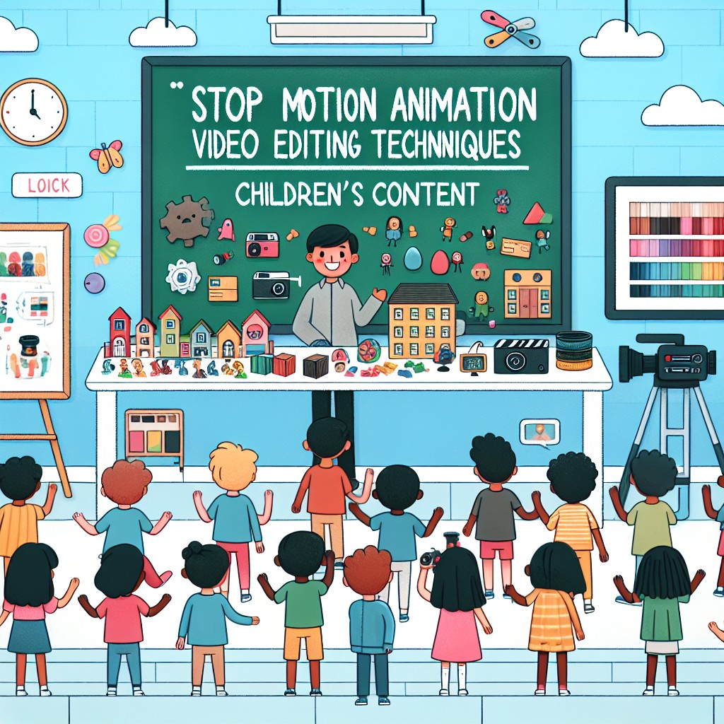 Técnicas de Edição de Vídeos em Animação Stop Motion para Conteúdo Infantil